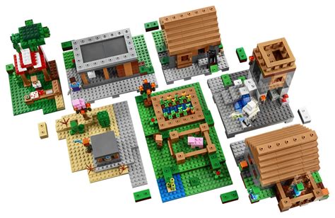 LEGO Officially Announces Minecraft 21128 The Village - FBTB