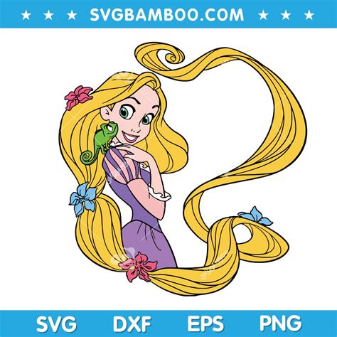 Disney Tangled Rapunzel SVG, Tangled Rapunzel SVG