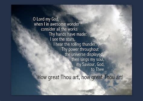 "How great Thou art!" by Elizabeth Kendall | Redbubble