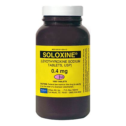 Soloxine for Dogs - Canine Hypothyroidism Treatment - 1800PetMeds