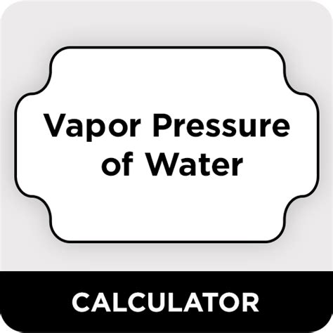 Amazon.com: Vapor Pressure of Water Calculator: Appstore for Android