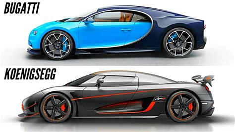 Bugatti Chiron vs Koenigsegg Agera RS 0-400-0 km/h Challenge (WORLD RECORDS) - YouTube