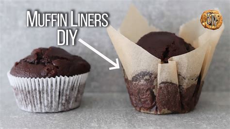 DIY Tulip Muffin liners - YouTube