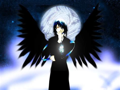 Anime Boy With Wings Wallpaper