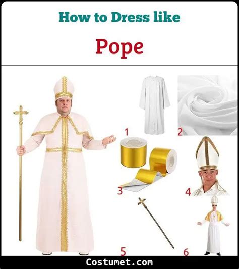 The Pope's Costume for Halloween