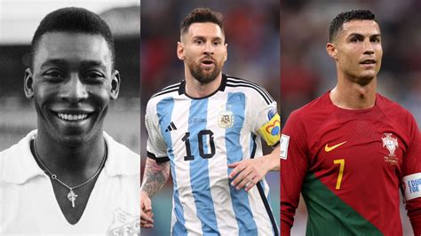 Can Pele be compared to Messi and Cristiano Ronaldo? These are the ...