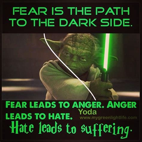 Yoda Quotes Fear Leads To. QuotesGram