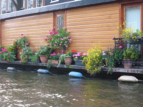 Houseboats of Amsterdam