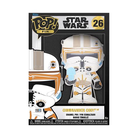 Buy Pop! Pins Commander Cody at Funko.