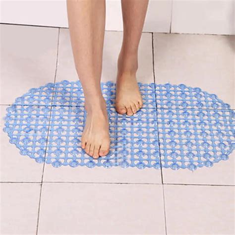 New Bathroom Tub Non Slip Bath Floor Bubble Shower Tub Mat Plastic Rubber PVC 37*67cm Bathroom ...