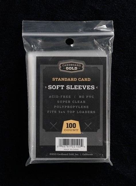 Baseball Trading Card Sleeves - Regular Size - 100ct - Columbia Hobby ...