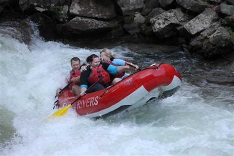 Whitewater Rafting on the Nantahala River in Bryson City North Carolina