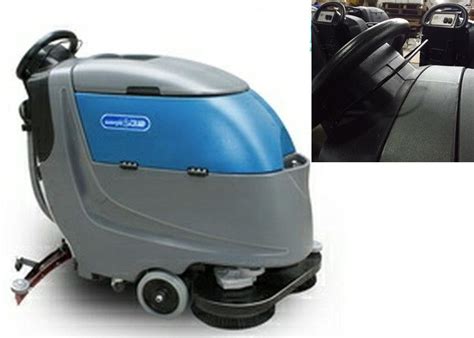 Rechargeable Commercial Floor Cleaning Machines , Recyclable Tile Floor ...