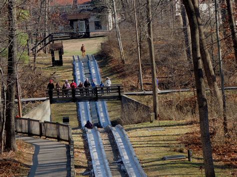 Historic Hoosier Toboggan Run Opens for the Season | Northeast Indiana Public Radio