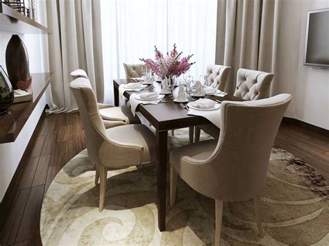 Choosing The Perfect Dining Room Round Rugs » The Purple Pumpkin Blog