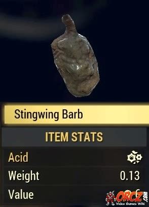 Fallout 76: Stingwing Barb - Orcz.com, The Video Games Wiki