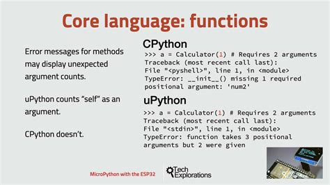 MicroPython with the ESP32 guide series: MicroPython vs CPython