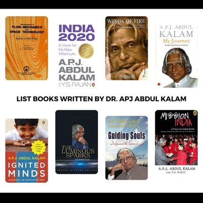 List of 17+ Books Written By Dr. APJ Abdul Kalam