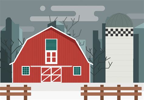 Red Barn Vector Design 172595 Vector Art at Vecteezy