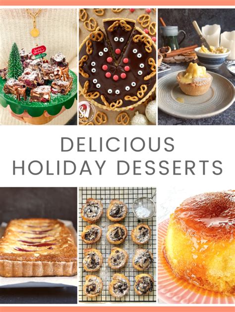 Delicious Holiday Desserts - The Family Food Kitchen