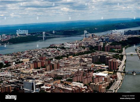 Aerial View of the Brooklyn Bridge in New York City Stock Photo - Alamy