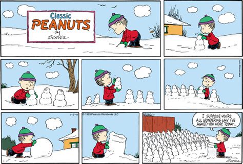 Peanuts Christmas Comic – Jinglebell Junction