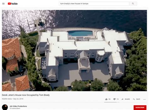 Drone footage of Tom Brady’s new house in Tampa Florida - Web Design ...