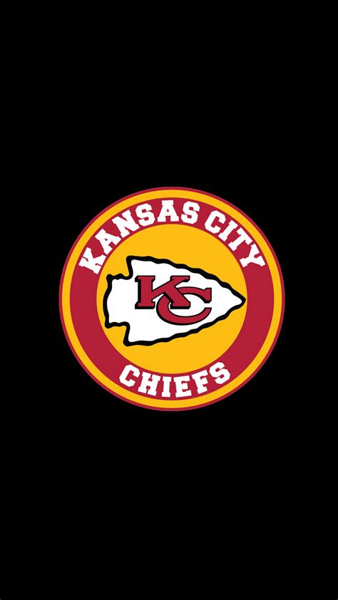 Chiefs Logo (2160x3840) : r/Amoledbackgrounds