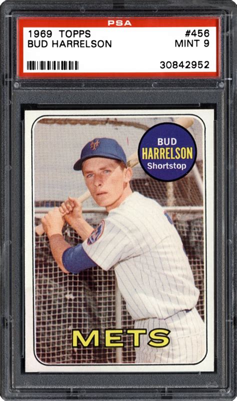 1969 Topps Bud Harrelson | PSA CardFacts™