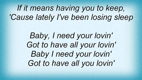 18239 Phoebe Snow - Baby, I Need Your Loving Lyrics - YouTube