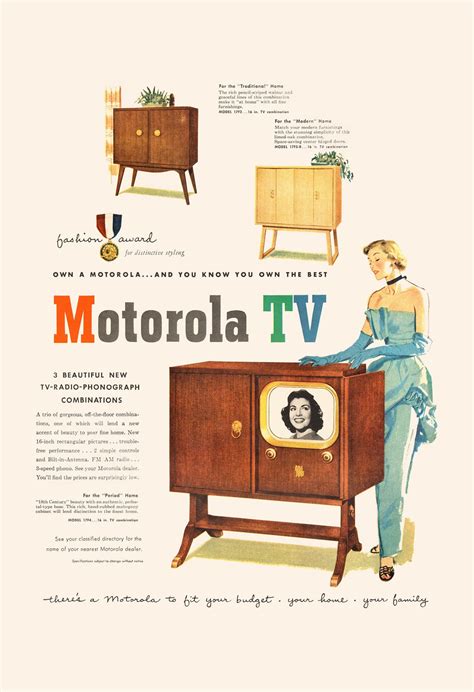 RETRO TV AD Retro Television Ad Vintage Mad Men Style - Etsy