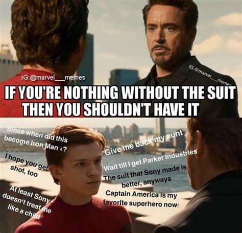 33 Hilariously Savage Tony Stark And Peter Parker Memes That Will Make You Laugh Hard | Marvel ...