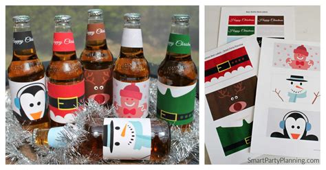 Make The Perfect Gift With Printable Christmas Beer Labels