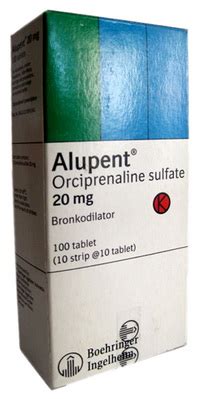 ALUPENT TABLET 20 MG | Drugs, Pharmacy and That's All You Need