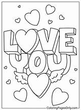 Love Coloring Sheet For Kids  Free Printable Pages sketch template