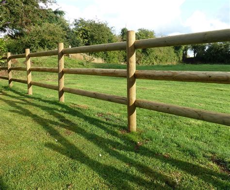 Prestige™ scalloped post and rail fencing | M&M Timber | ESI External Works