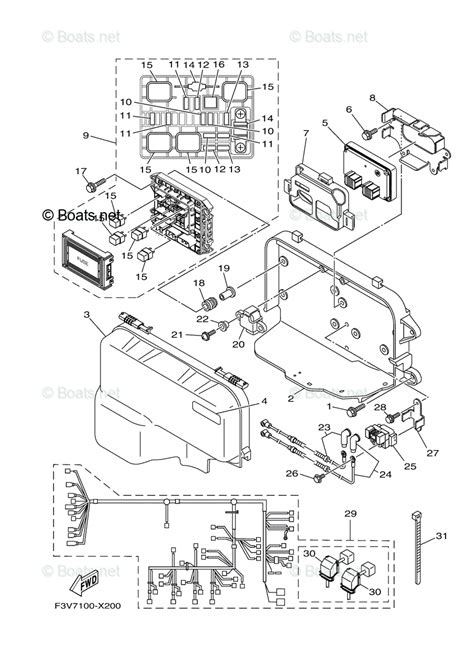 Yamaha Waverunner 2022 OEM Parts Diagram for ELECTRICAL (1) | Boats.net