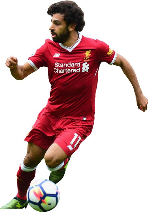 Mohamed Salah Liverpool football render - FootyRenders