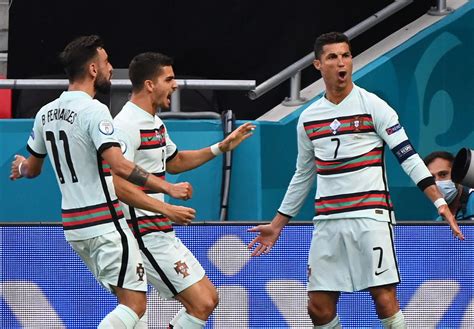 Euro 2020: Cristiano Ronaldo sets record with brace, Portugal uses late ...