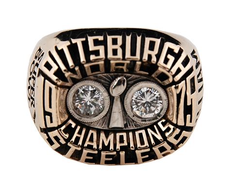 Joe Gilliam Pittsburgh Steelers Super Bowl X Ring