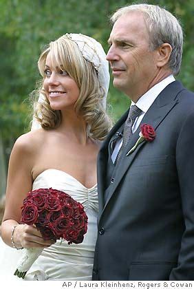 Kevin Costner and Christine Baumgartner's Celebrity Wedding