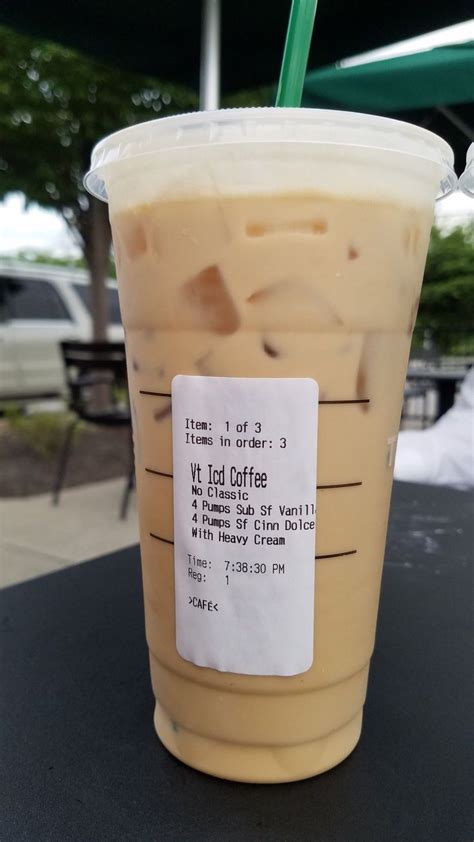 This low carb iced coffee order at Starbucks was PERFECT! 😍 4 pumps of sugar free van… | Low ...