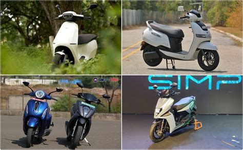 Ola S1 Electric Scooter vs Ather 450X vs Bajaj Chetak vs TVS iQube vs ...