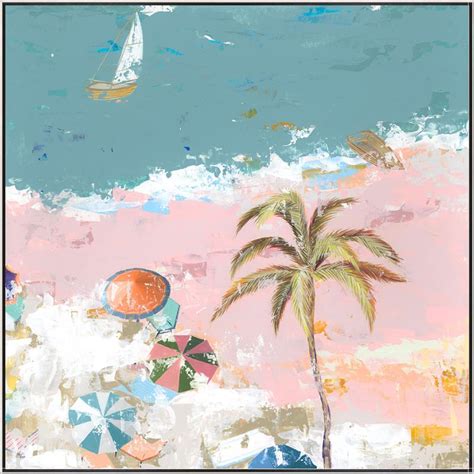 Pastel Beach IV-$1,075.00 OA - Peach Tree Designs