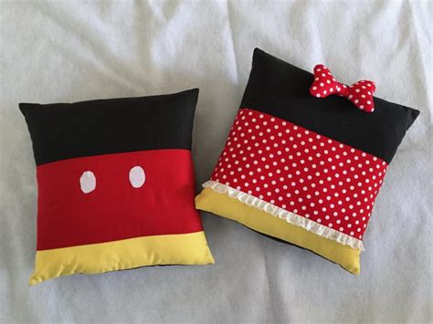 Minnie and Mickey Inspired Pillows | AllFreeSewing.com