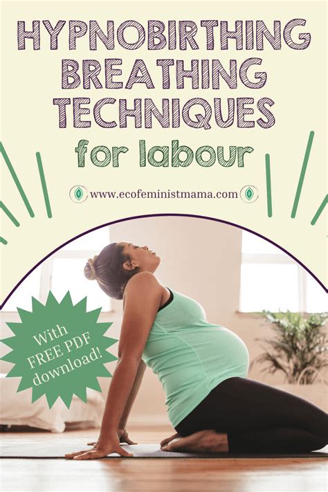 Hypnobirthing Breathing Techniques For Labour | Ecofeminist Mama