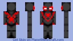 Spider-Man || Miles Morales Minecraft Skin