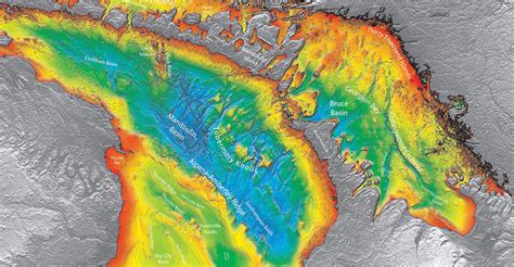 How is bathymetric data used?