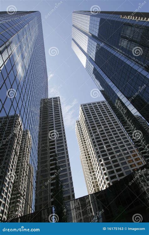 Success by Any Mean Modern Inner City Architecture Stock Image - Image of america, concrete ...