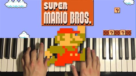 Super Mario Bros. - Theme Song (Piano Tutorial Lesson) - YouTube